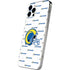 NFL Los Angeles Rams White Logo Blast iPhone 12 Pro Skin